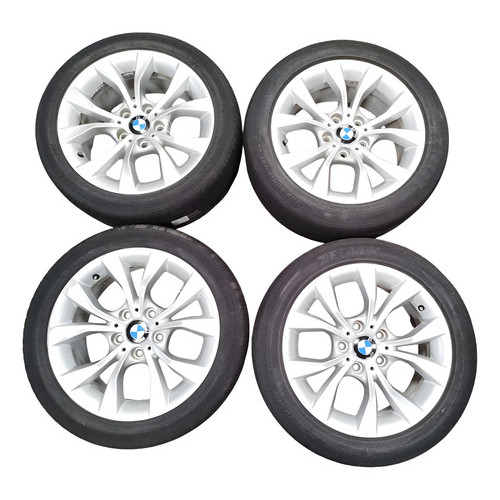 Jogo Roda Aro 17 Bmw X1 5x120 Tala 7,5 2010 2011 Original