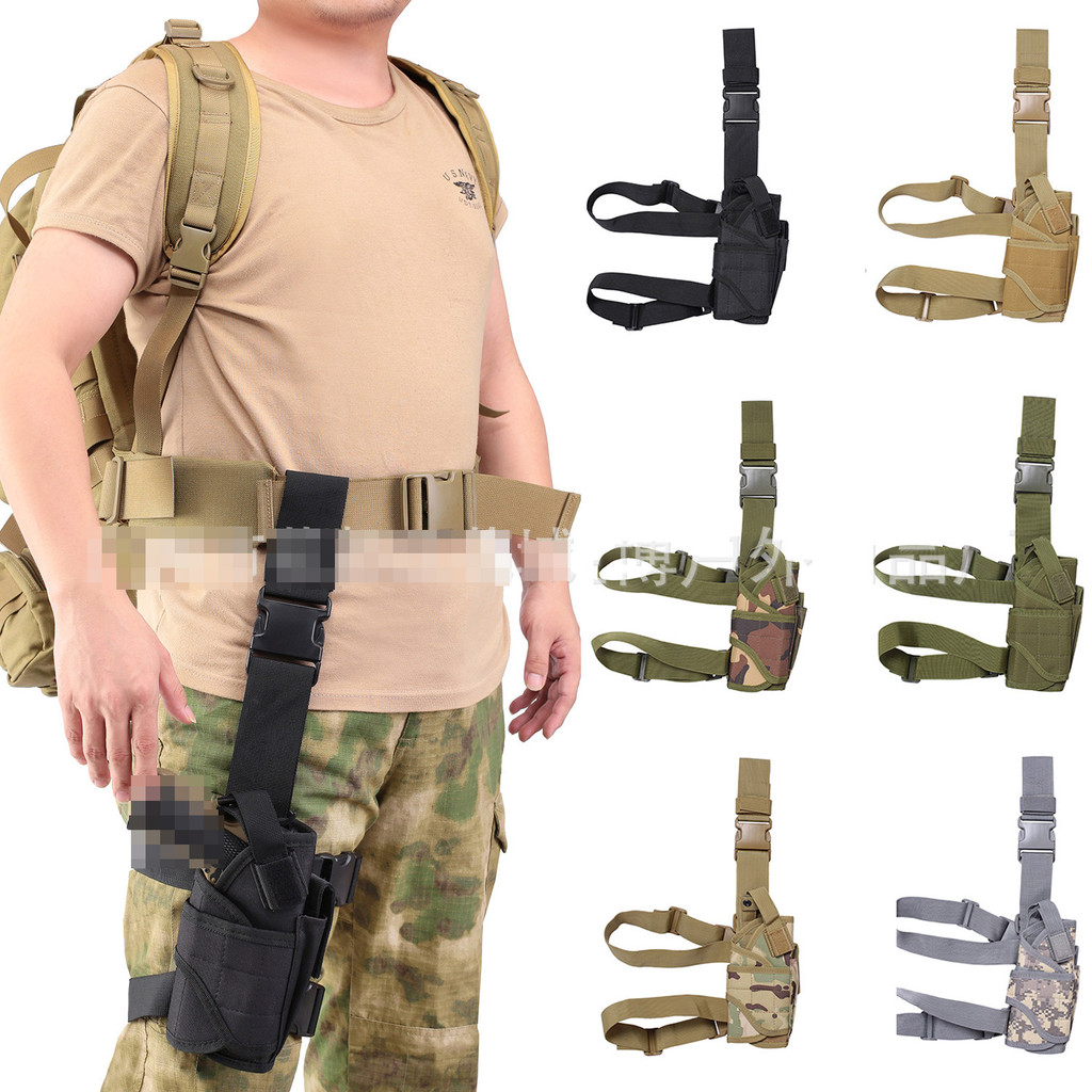 Capa de tração rápida para perna de brinquedo ao ar livre Glock 1911 M92 USP P226 Capa Universal para perna, tração rápi