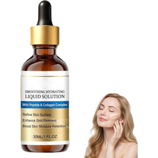GloraMDFaceLiftSerum - Sérum Anti-Envelhecimento com Peptídeos e Colágeno, GloraMDFaceSerum, Hidratação e Redução de Lin