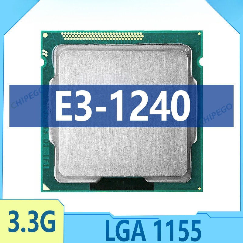 Zhiqiang E3-1230 v2 CPU 4 núcleos 8 linhas grau 22nm suporte DDR3 com placa-mãe B75/H77 segunda mão garantia de 180 dias