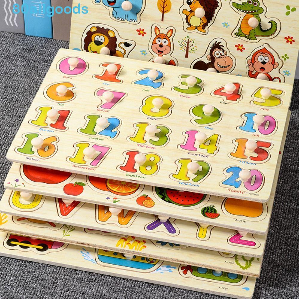 ALLGOODS1 Puzzle Hand Grab Board , Brinquedos Educativos Infantis De Quebra-Cabeça 3D , Jogo Cognitivo Montessori