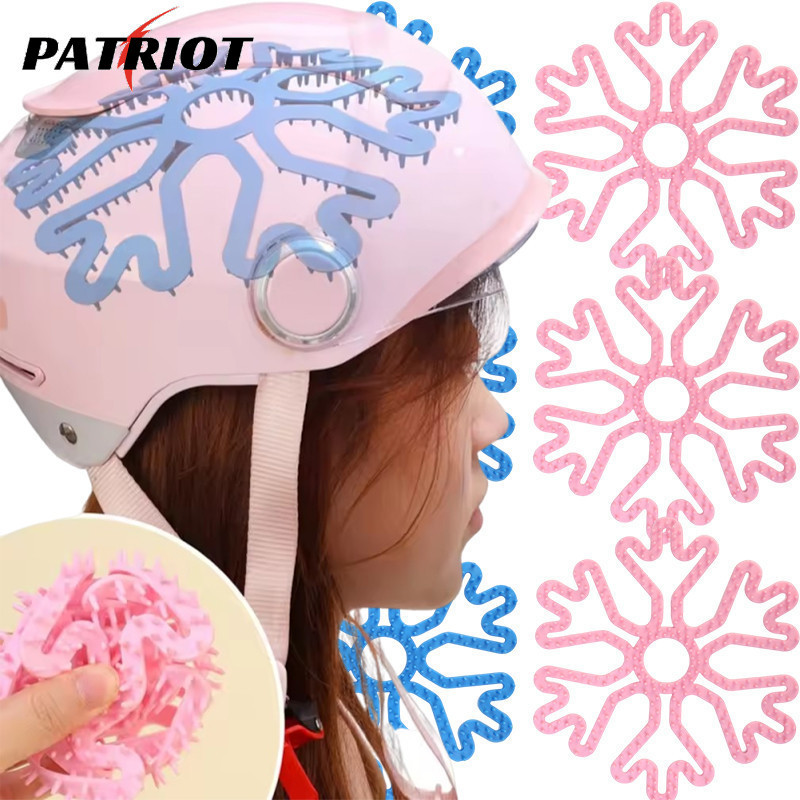 Forro De Capacete De Silicone Com Absorção De Suor Respirável , Ajuste Universal Para Ciclismo De Motocicleta De Bicicle
