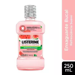 Enxaguante Bucal Listerine, Melancia e Hortelã sem Álcool 250ml