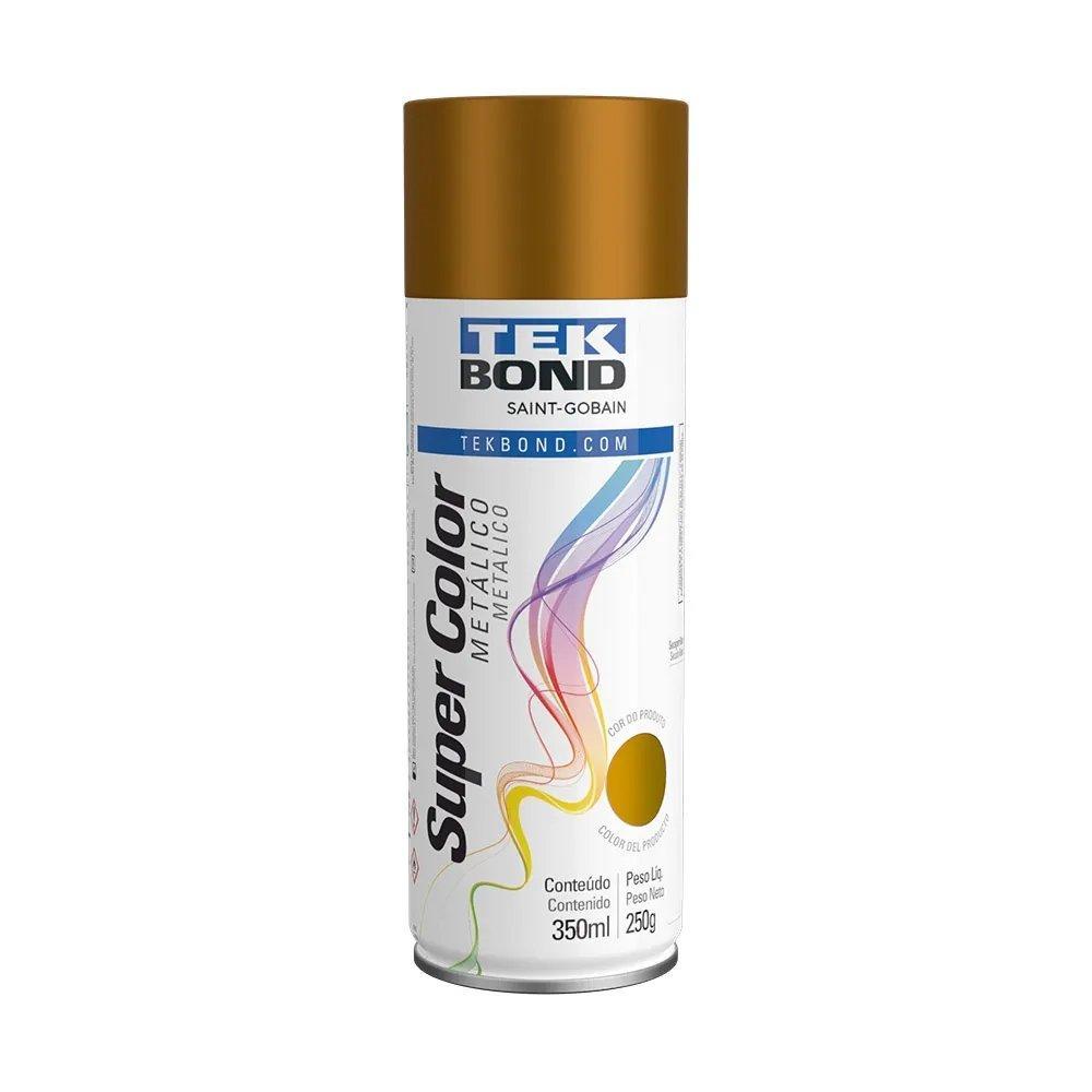 Tinta Spray Tekbond Metálica Cobre 350ml