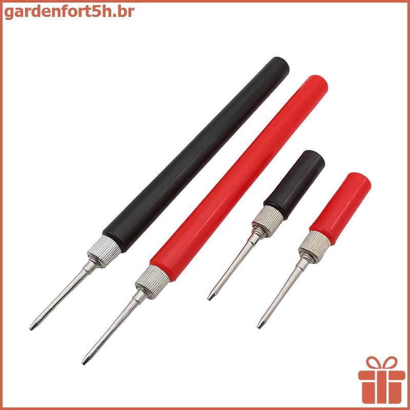 GARDE 2MM Mola Teste Elétrico Ponta De Sonda Gancho Fio Conector De Sem Solda Leva Pino Para Multímetro Digital Multi Me