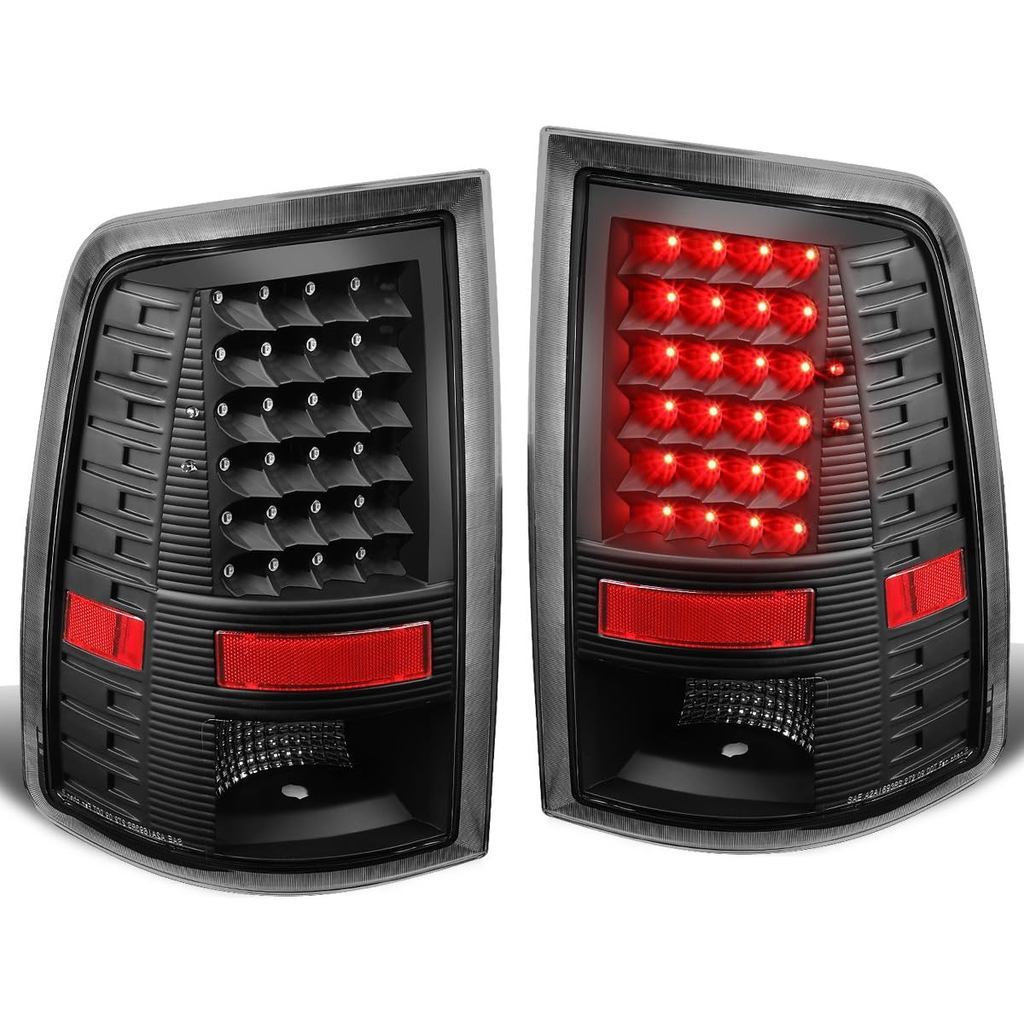 Luzes Traseiras LED Completas Da Dinastia Auto Compatíveis Com 2009-2017 Dodge Ram 1500 2500 3500 , Lâmpadas De Freio Tr