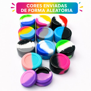 Mini Porta Objetos de Silicone Flexível para Joias, Miçangas e Pequenos Acessórios