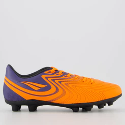 Chuteira Penalty Bravo Y-4 Campo Laranja