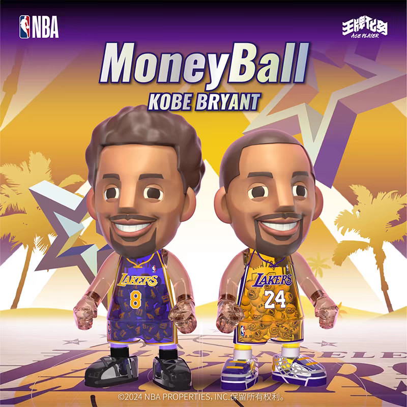 Ace Encarnação Kobe Money Ball NBA Lakers Figura 400% China Baby Black Mamba Coleção Presentes Produtos Genuínos