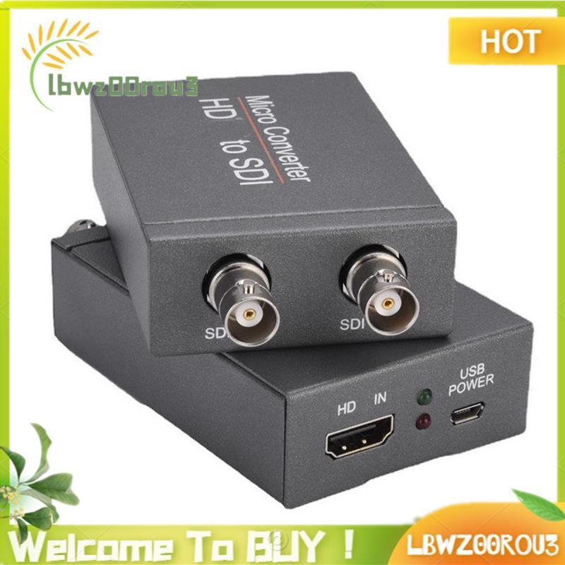 Adaptador Conversor Compatível Com SDI , 2 Peças , De Vídeo , Display Duplo , Para Câmera , Home Theater
