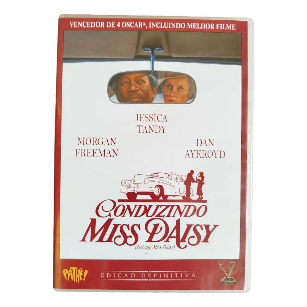 DVD Filme Conduzindo Miss Daisy 1989 Morgan Freeman Versátil