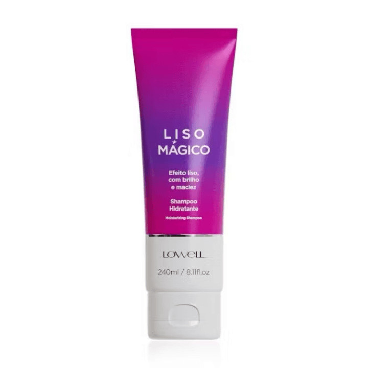SHAMPOO HIDRATANTE LOWELL LISO MÁGICO 240ML