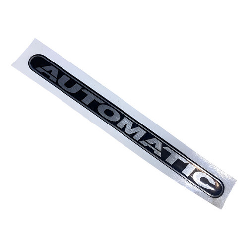 Emblema Adesivo Ford Focus Automatic Autocolante Preto Preto