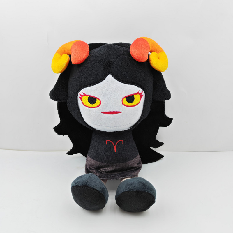 JAMXUN Novo Brinquedo de Pelúcia Oficial Homestuck Vriska Serket, Boneco de Personagem Vilão Antagonista, Pelúcia Troll