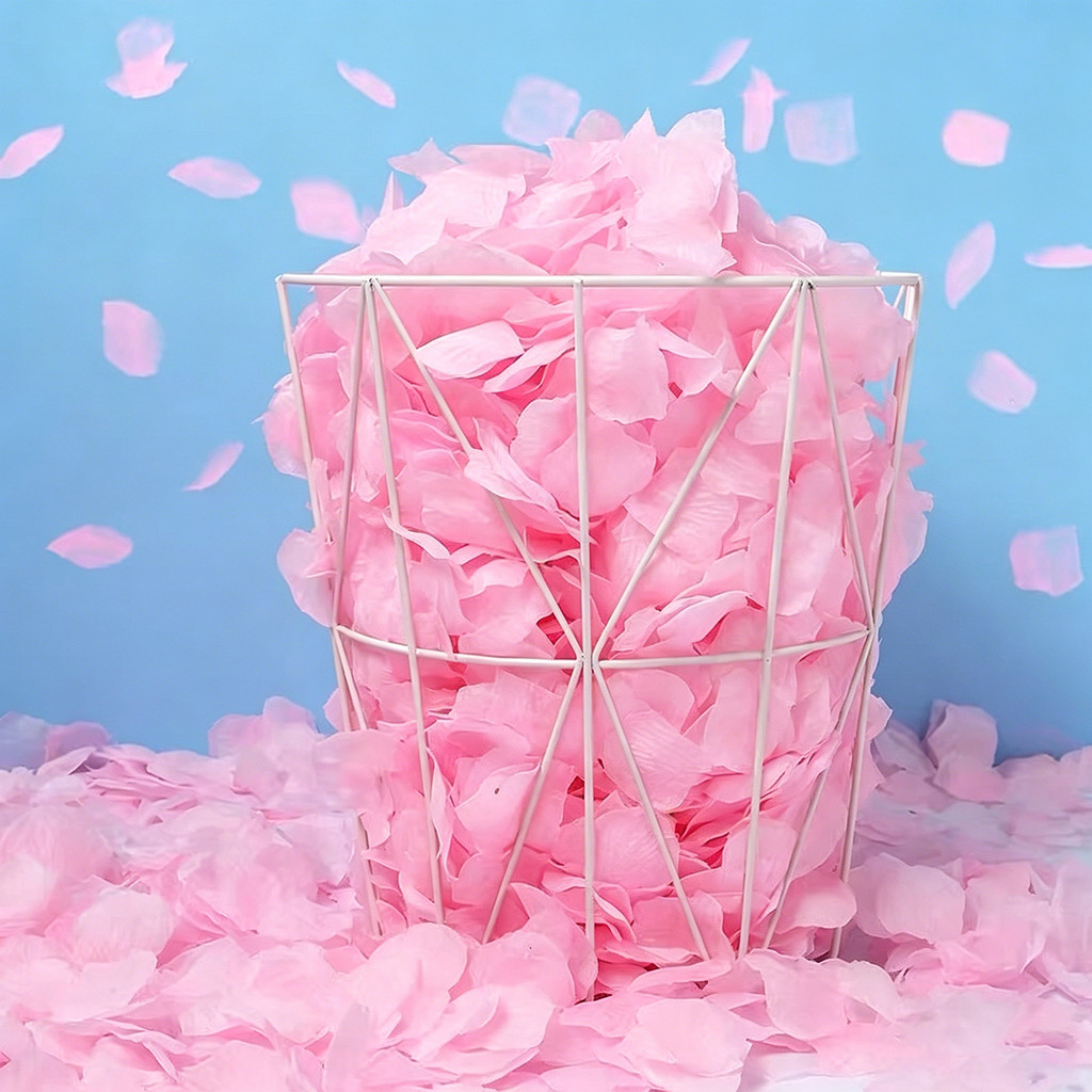 1000-4000 Pétalas De Rosas Artificiais Rosa Branco Ou Vermelha Para Decoração Casamento Kit Romantico