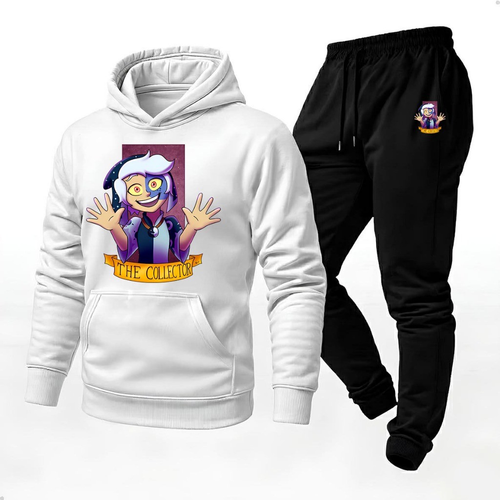 Conjunto Blusa Moletom Canguru + Calça Moda Inverno The Collector Exclusiva 2026