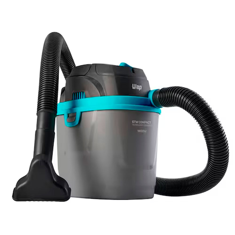Aspirador de Água e Pó GTW Compact 1400W Portátil Função Sopro Capacidade 5,5 L WAP