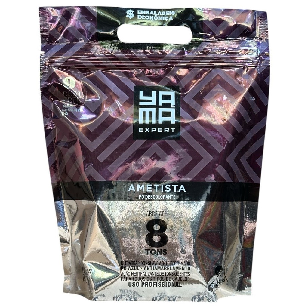 Pó Descolorante AMETISTA 750G - YAMÁ