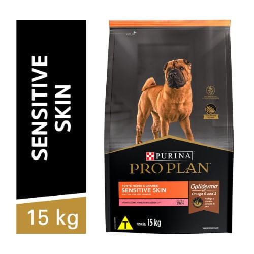 Ração 15kg Pro Plan Dog Adult Med/Grde Sensitive