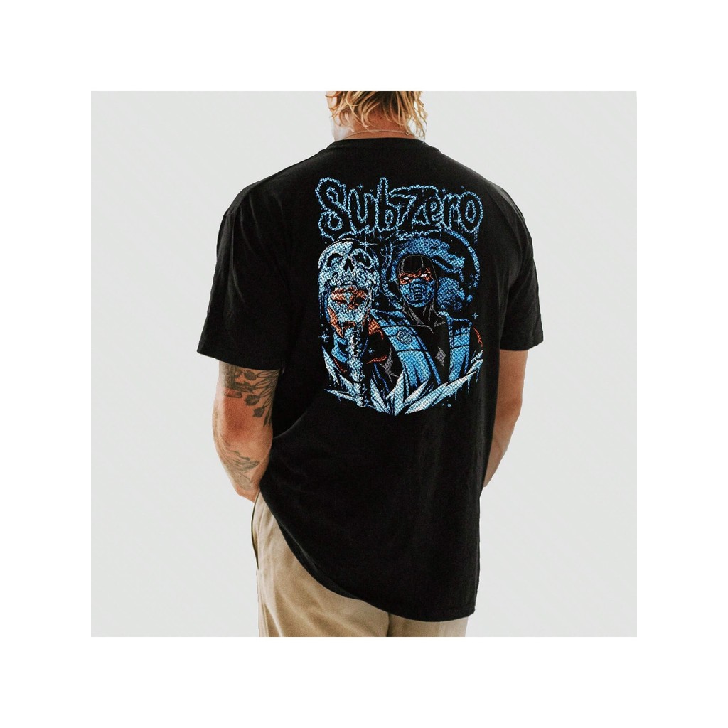 Camiseta Geek Sub-Zero Unissex – 100% Algodão, Estampa Exclusiva, Confortável e Estilosa