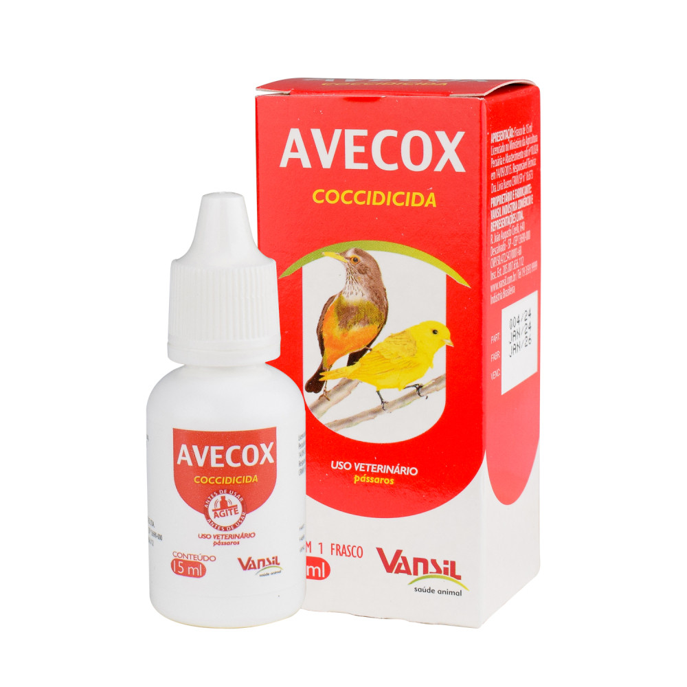 AVECOX PEITO SECO 15ML VANSIL PET em Oferta na Shopee