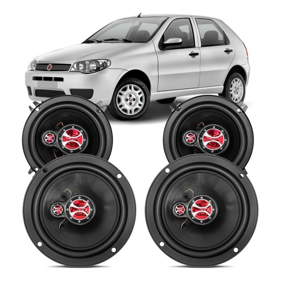 Kit Alto Falante Palio 2001 A 2013 240w Rms Kf.030