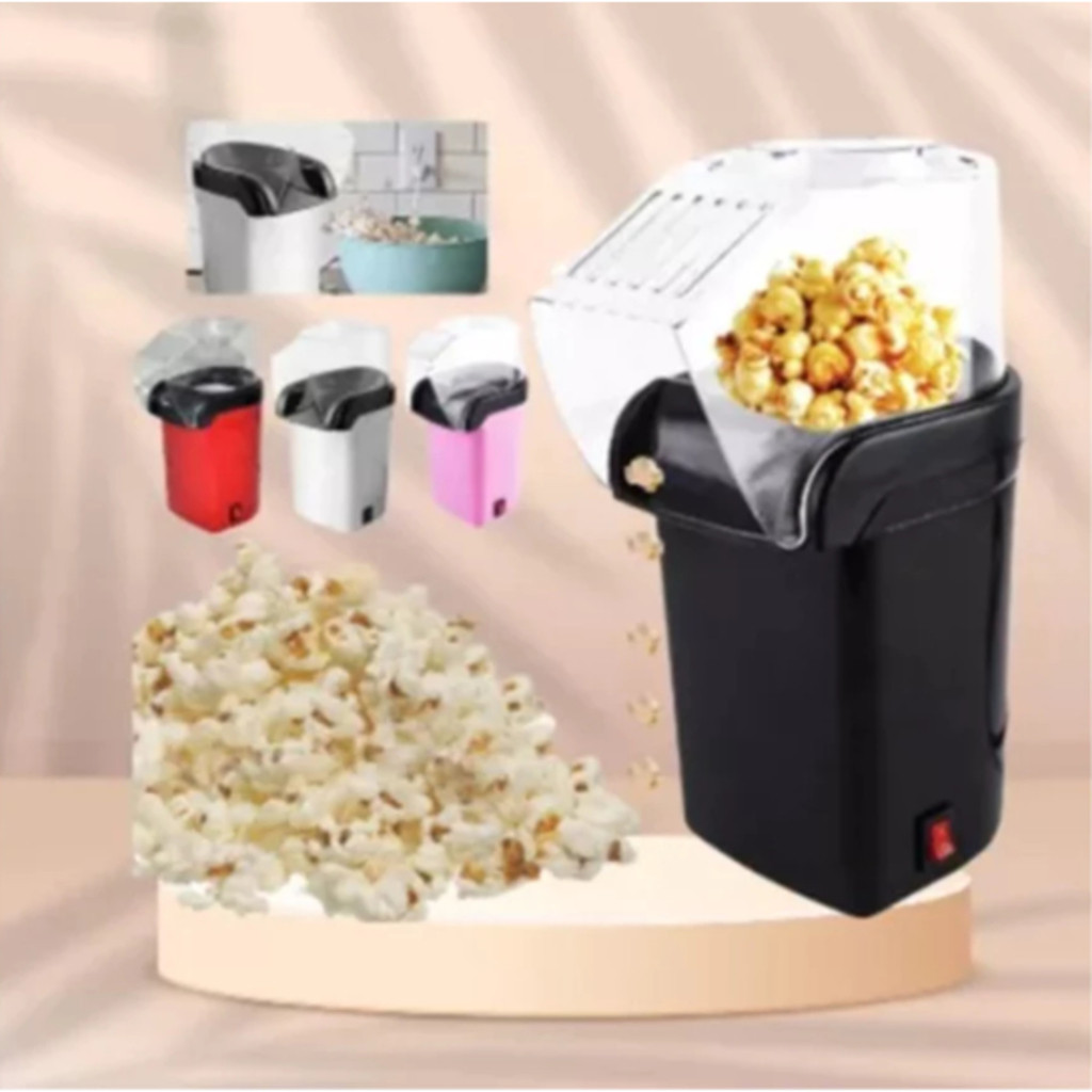 Pipoqueira Elétrica Ar Quente Máquina Fazer Pipoca Sem Óleo Minijoy – 110v-LM
