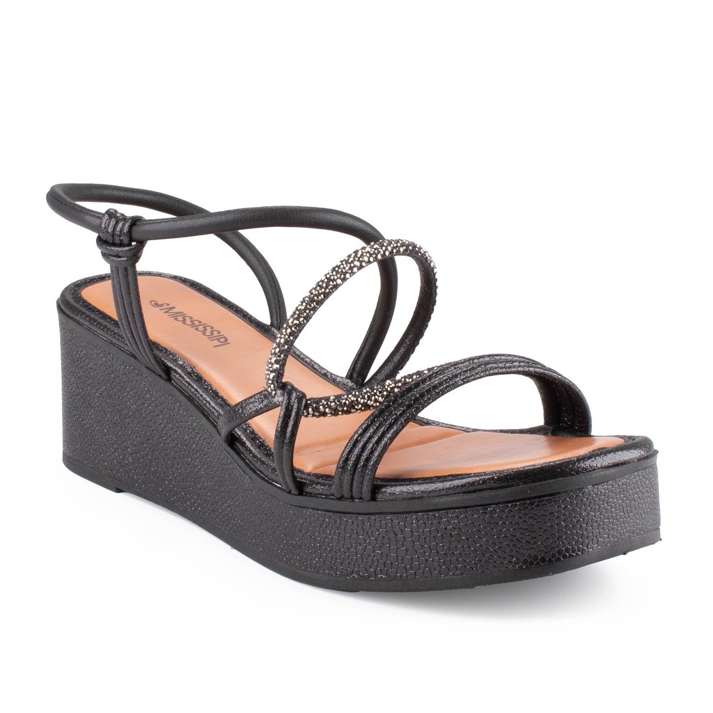 Sandália Mississipi Anabela Feminina ME673 em Oferta na Shopee