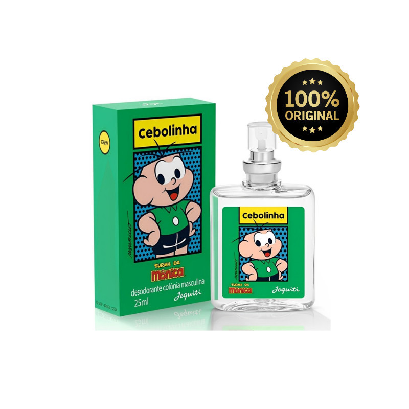 Perfume Cebolinha Desodorante Colônia Jequiti 25ml - Cítrico Bergamota Limão em Oferta na Shopee