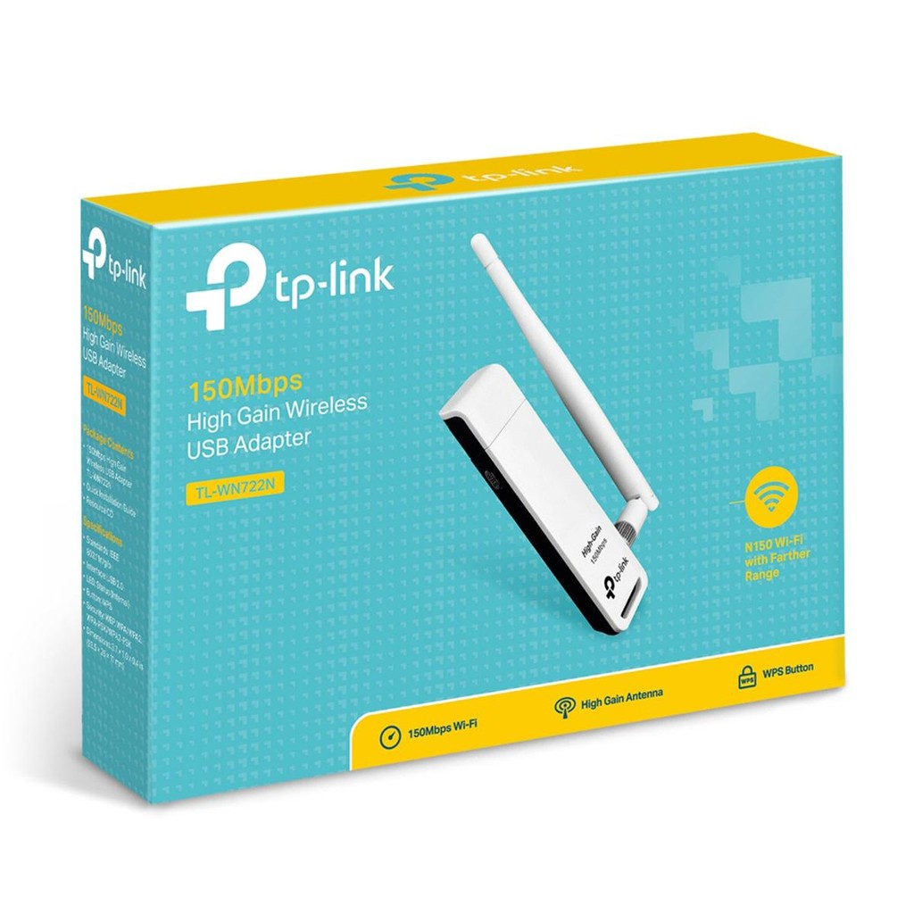 Adaptador Wireless USB de Alto Ganho 150Mbps em Oferta na Shopee