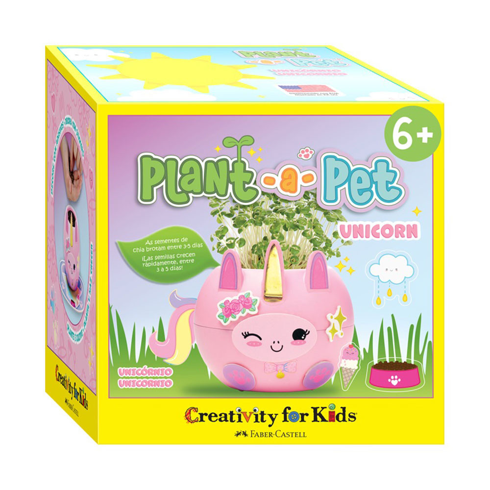 Plant-a-pet Unicórnio Creativity for Kids 6466900 Faber-Castell