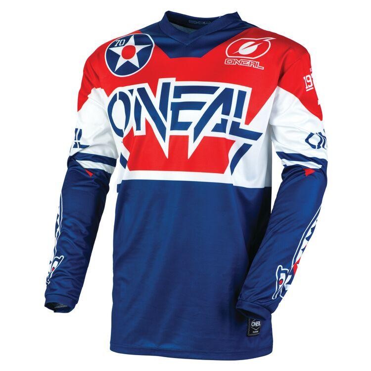 Element Warhawk Homens Motocross Ciclismo Jersey Downhill MTB Motocicleta Camisa Respirável Equitação Desgaste