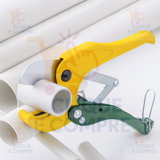Cortador de Tubos Tipo Alicate Tesoura Cano PVC Alta Precisão Encanamento e Instalações Hidráulicas em Oferta na Shopee