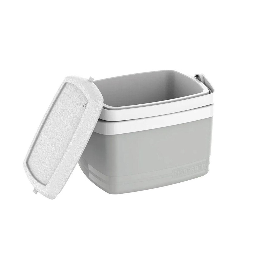 Detalhes do Caixa Termica Cooler 5 L Cores Bebidas Alça Soprano