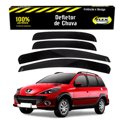Jogo Calha Defletor Chuva 207 Sw Escapade 1.6 2008 A 2013