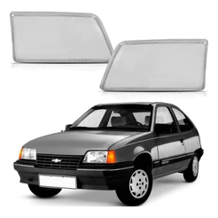 Par Lente Vidro Do Farol Chevrolet Kadett 1.8 8v 1989 A 1998