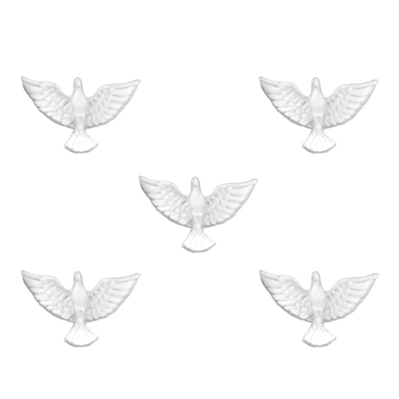 20 Mini Divinos Espirito Santo em Resina para Lembrancinha Batizado Casamento Religioso Decoração e Artesanato