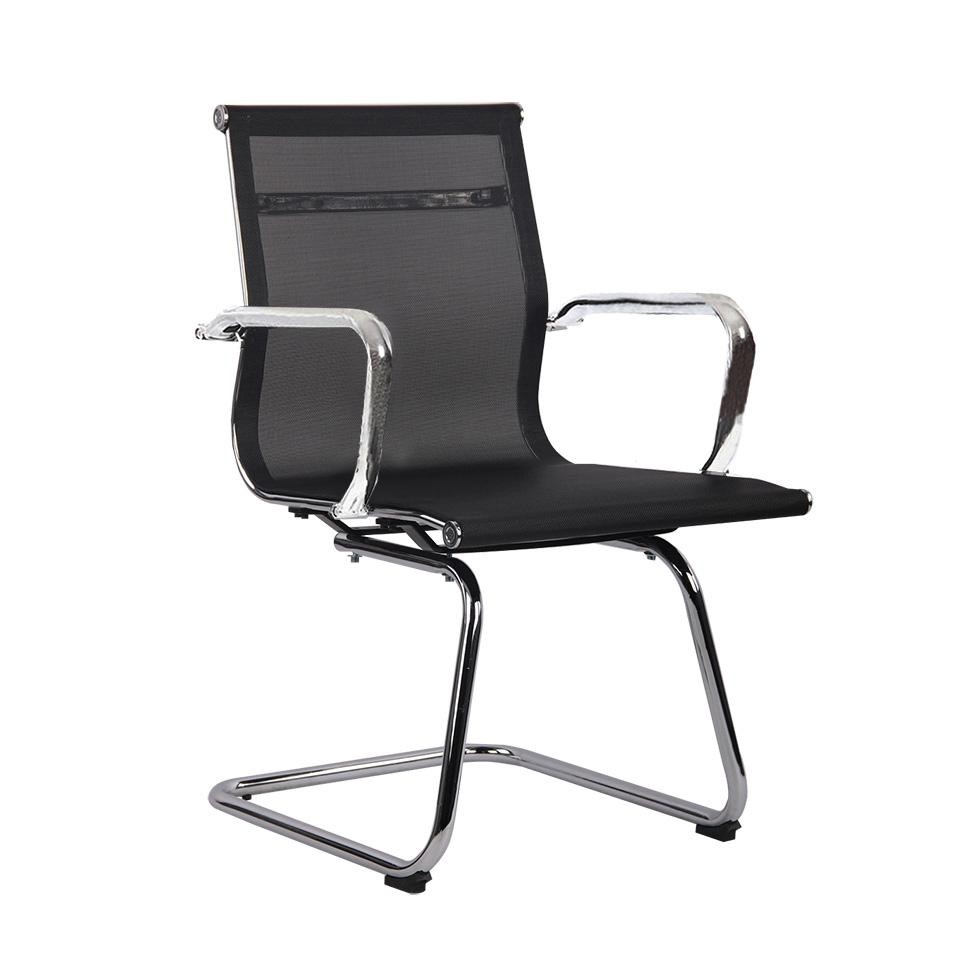 Cadeira de Escritório Interlocutor Fixa New Star Preta em Oferta na Shopee