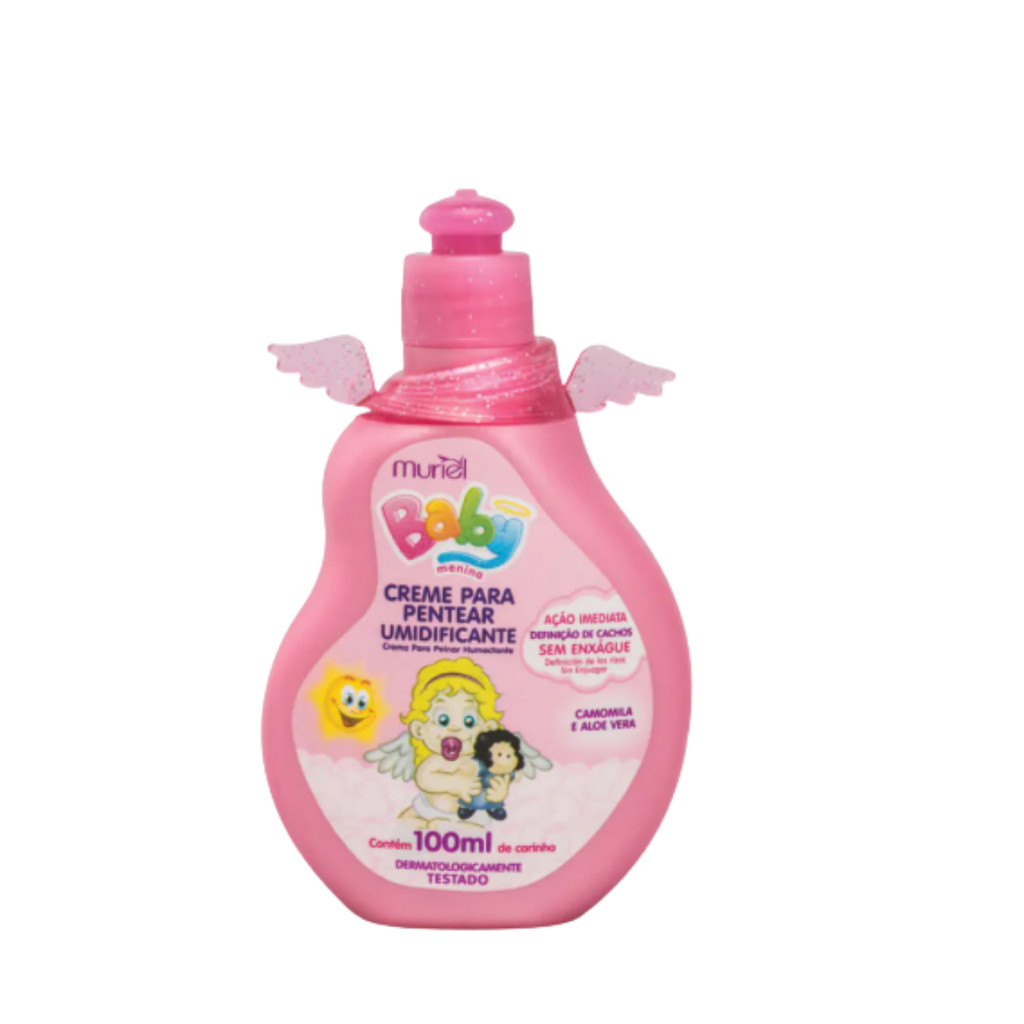 Creme para Pentear Muriel Baby Menina 100ml