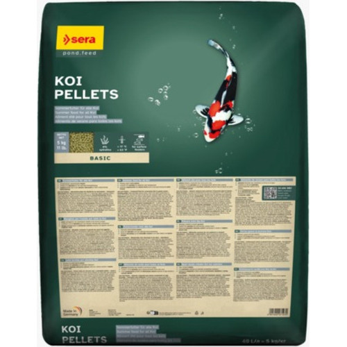 Ração para carpas Sera Koi Pellets 5kg