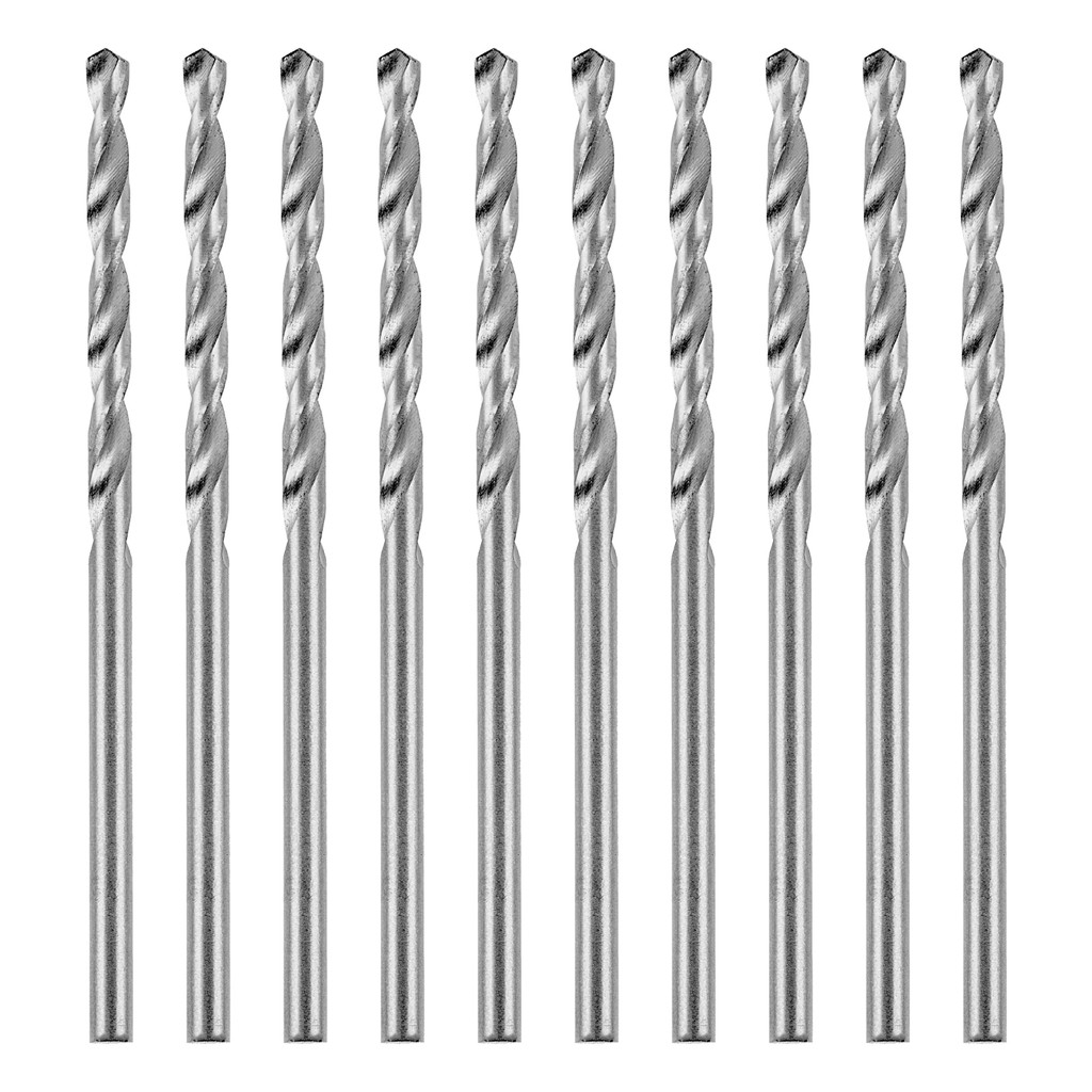 BROCA ACO RAPIDO STANDARD, PARA METAL, POLIDA, HASTE CILINDRICA, 2,5MM, 10PCS // MTX