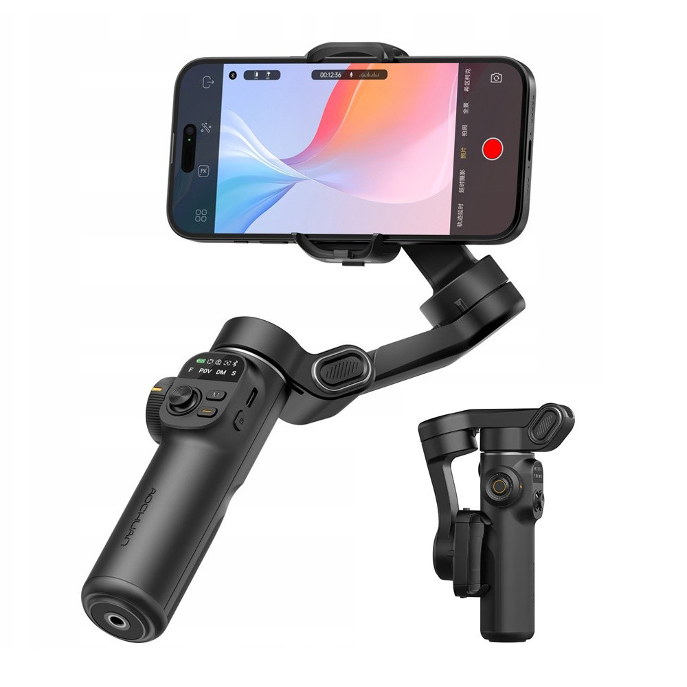 AOCHUAN Smart X2 - Estabilizador Gimbal Portátil de 3 Eixos para Celular