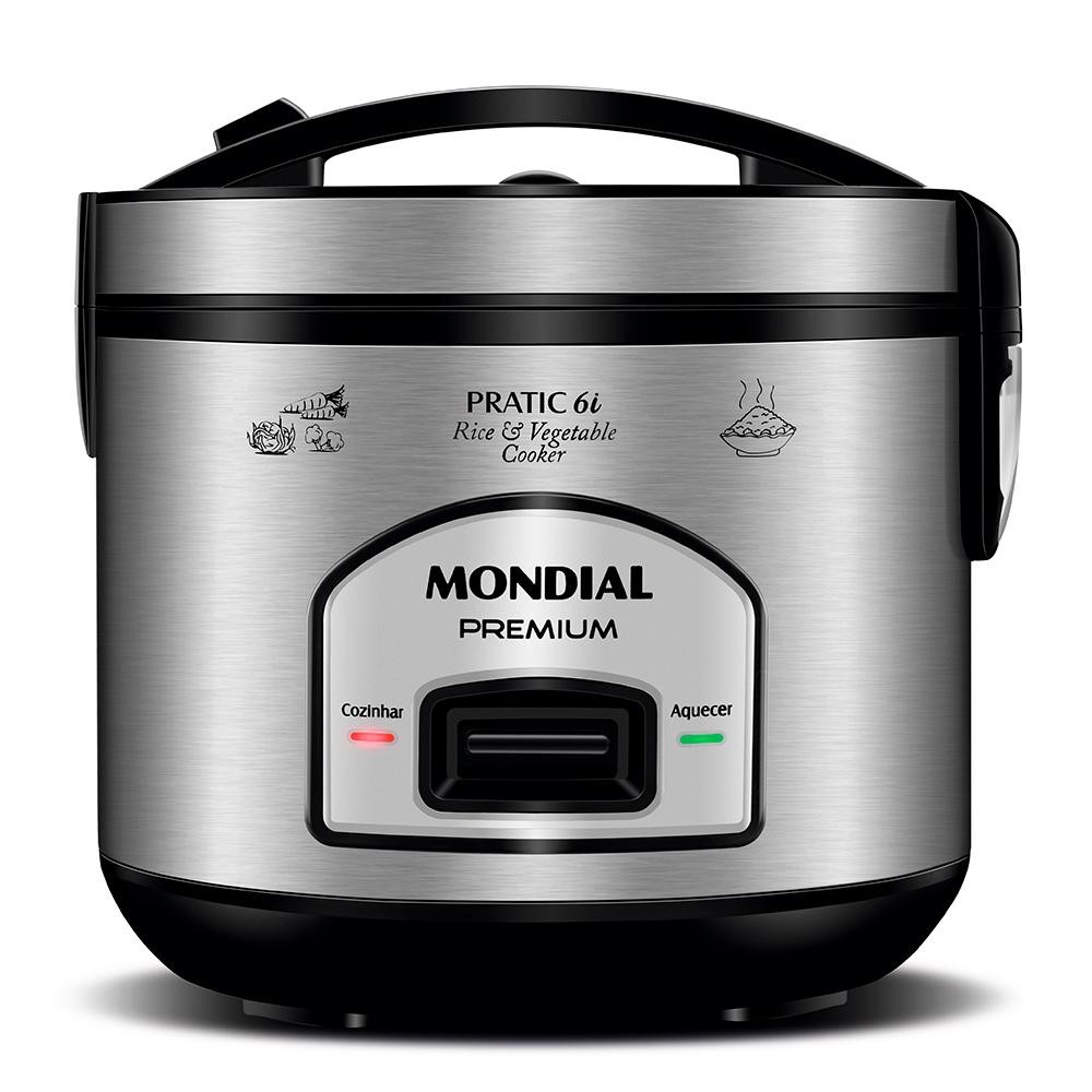 Panela Elétrica Mondial Pratic 6I PE-43-6X em Oferta na Shopee