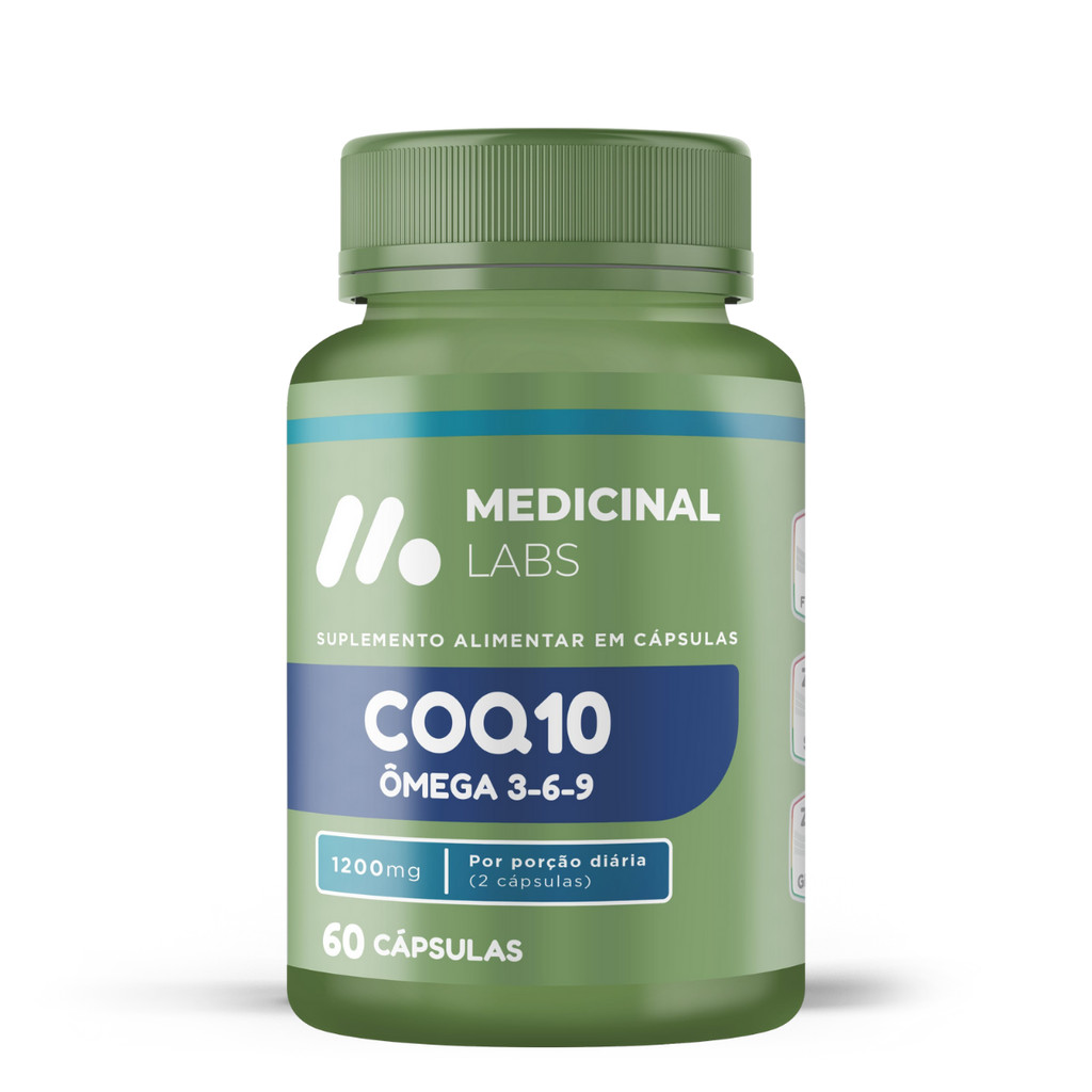 COQ10 + OMEGA 3-6-9 1200MG 60CAPS MEDICINAL LABS