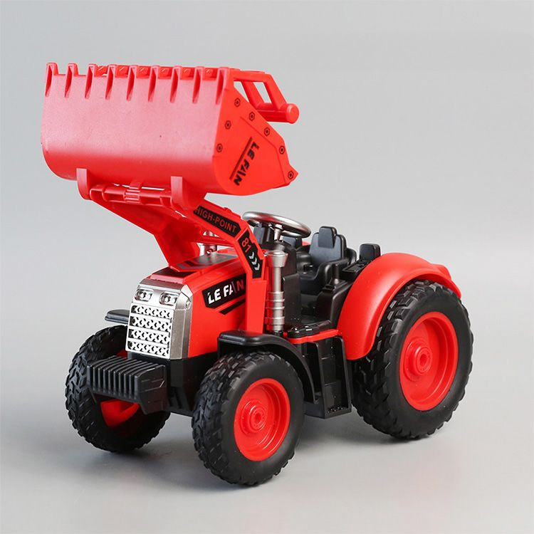 Grande trator carro de brinquedo inercial crianças agricultor carro fazenda engenharia veículo colheitadeira menino bebê