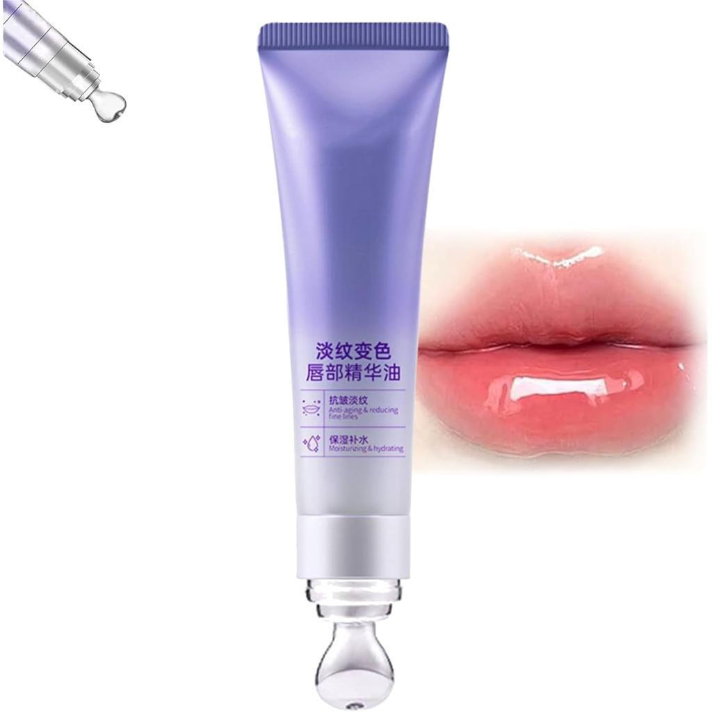 Sérum labial hidratante e anti-rugas, adequado para mulheres mais velhas, produto para aumentar o volume dos lábios, ess