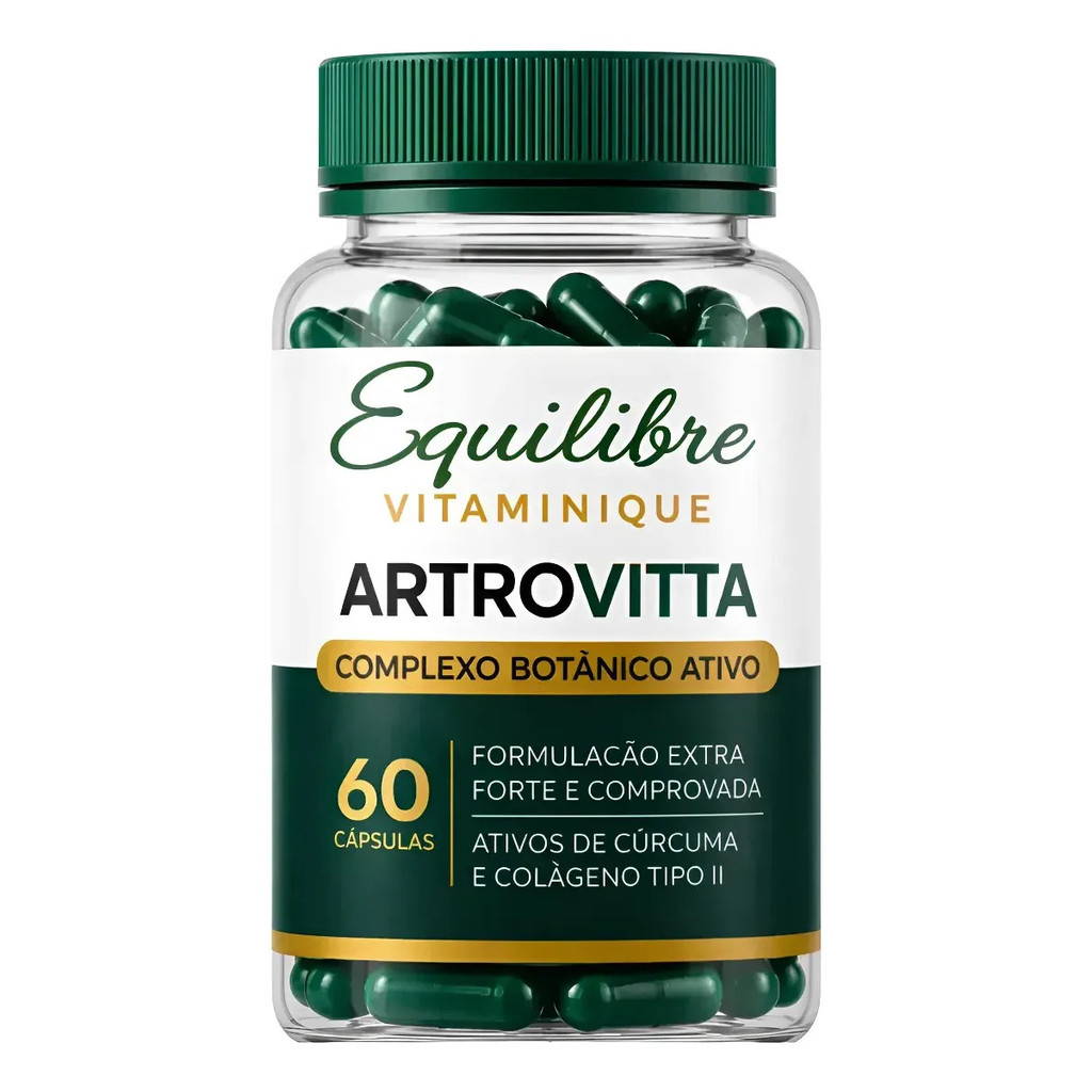 1 Artrovitta 60 Caps Suporte À Saúde Das Articulações