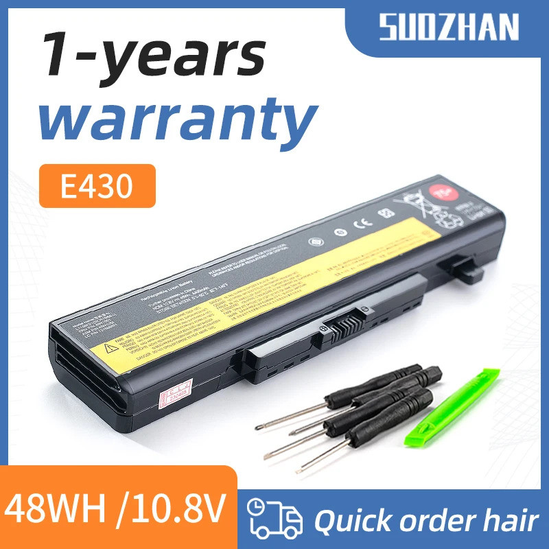 SUOZHAN Para Lenovo ThinkPad E430 E530 E431 E531 E435 E440 E540 E445 E545 Z480 Z580 G480 G580 Y580 B590 Bateria Laptop 4