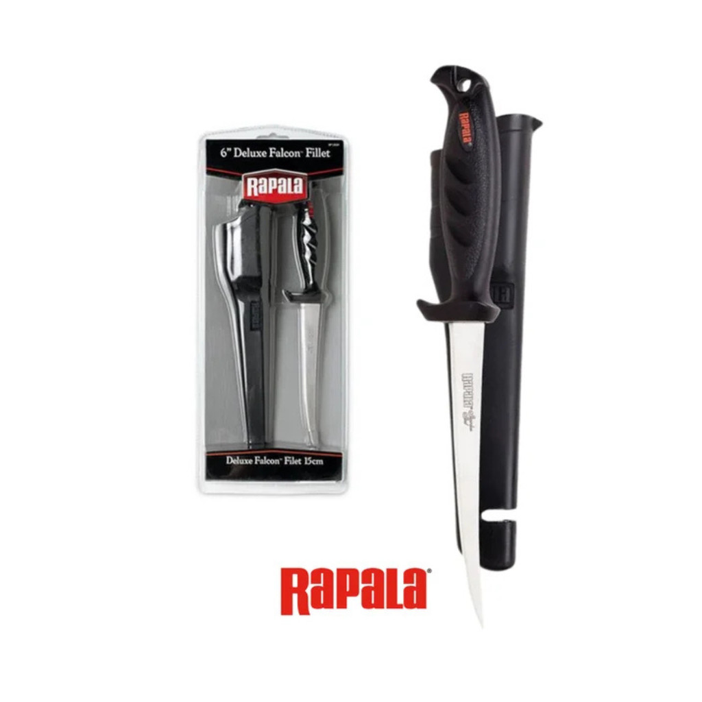 FACA FILETEIRA RAPALA DELUXE FALCON LAMINA 15CM