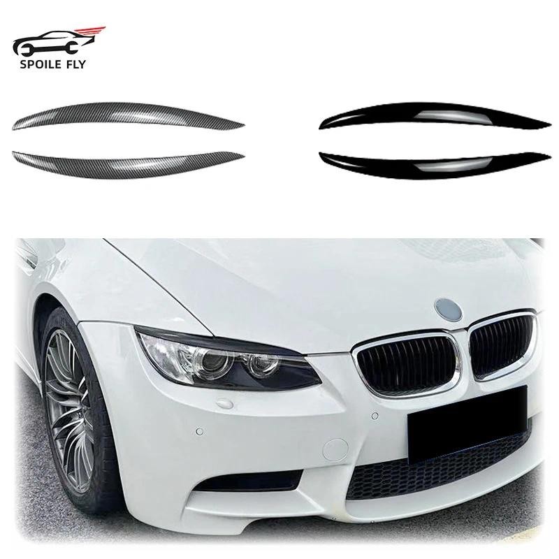 2X 2005 A 2012 Para BMW Série 3 E90 E91 E92 E93 M3 318i 320i 320d 325i 330i 330d Farol Mal Sobrancelhas Pálpebras Lâmpad